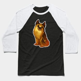 Watercolor Sunny Glow German Shepherd Baseball T-Shirt